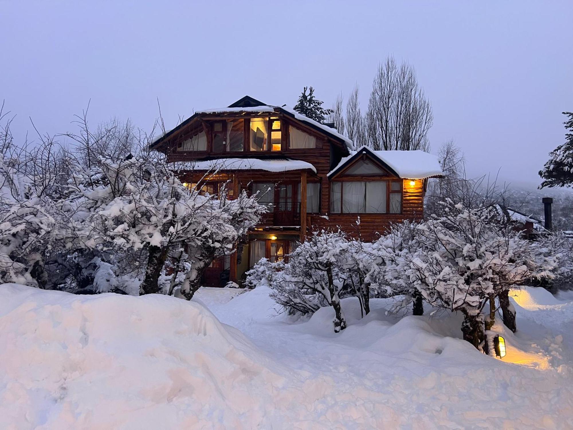 Los Nires Lodge Cerro Catedral Bariloche Buitenkant foto